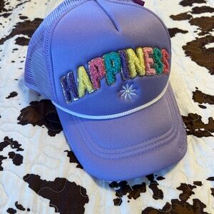 Colorful 'Happiness' Trucker Hat
